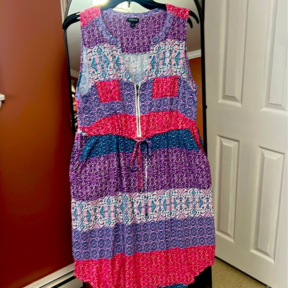 Torrid multi color dress